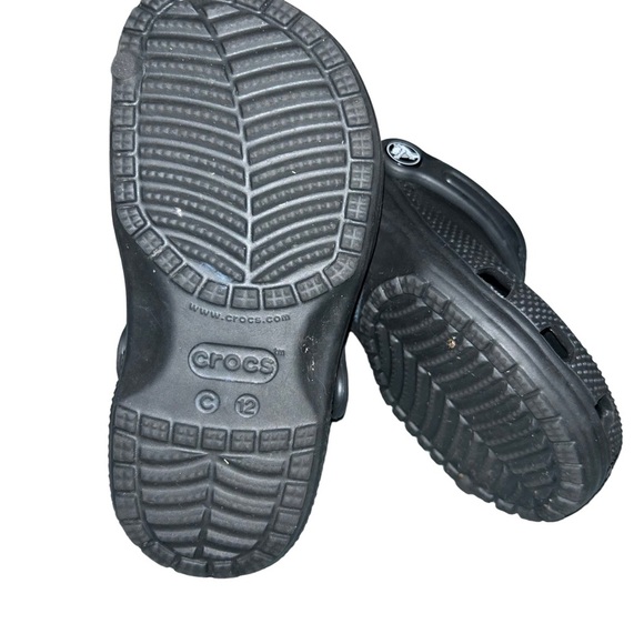 Kids CROCS Classic black Clog child size 12 unisex - Picture 4 of 4